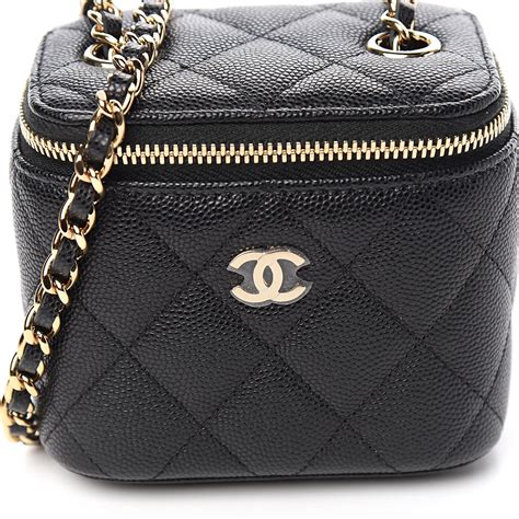 chanel vanity case small size price|Chanel vanity case original.